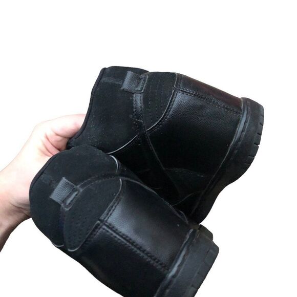 RARE 2013 Nike Dunk Sky High Black Hidden Wedge Heel Size 10 - Picture 13 of 16